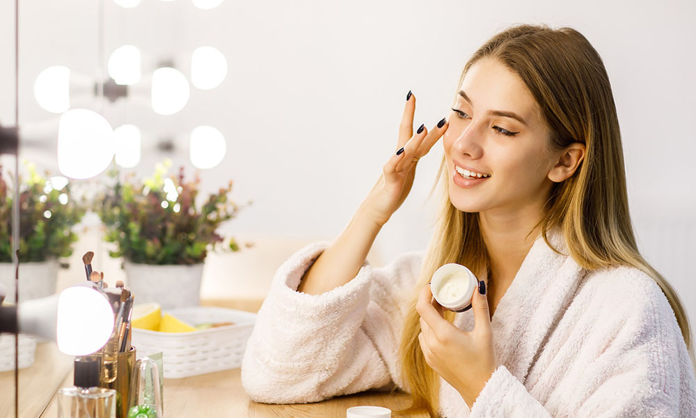 Skincare after laser treatment